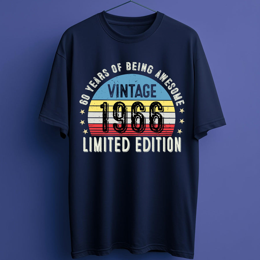 Vintage 1966 60th Birthday T-Shirt | Gift for Dad