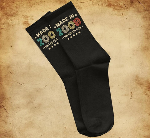 20th Birthday Socks | Limited Edition Made In 2006
