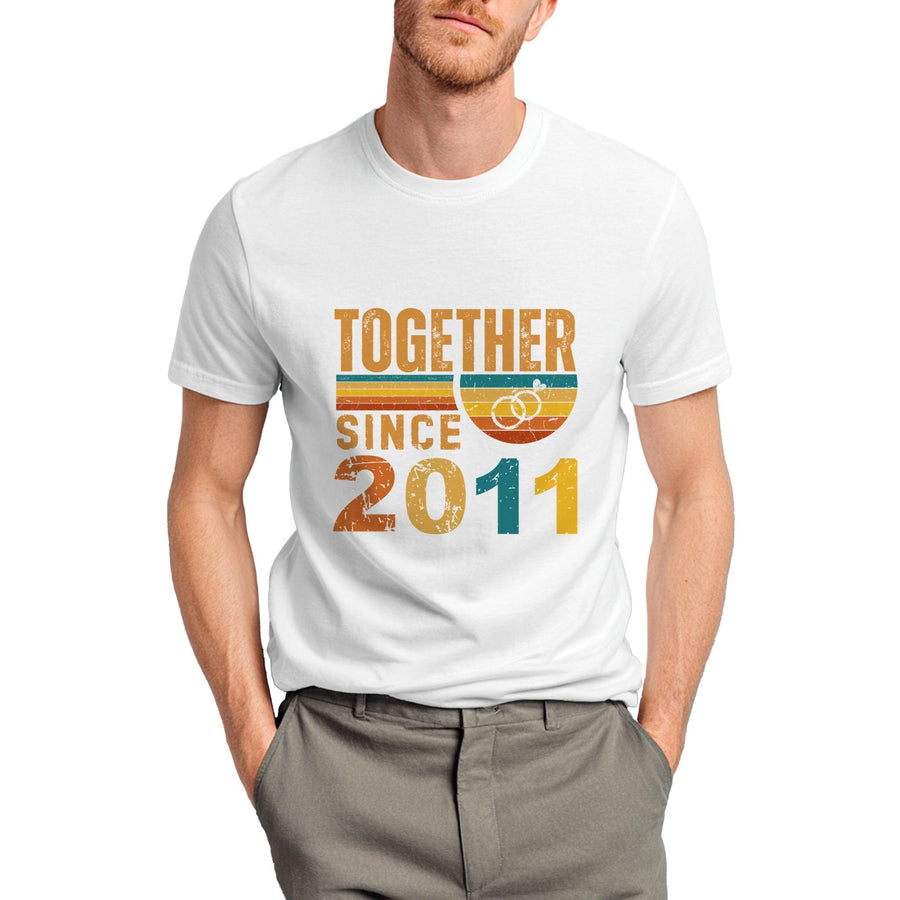 15th Anniversary Matching Couple Shirts, Married Since 2011