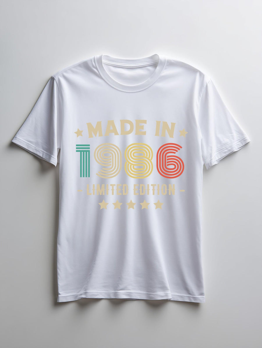1986 40th Birthday T-Shirt | Funny 40th Gifts for Him and Her | Classic Birthday Shirt for Men and Women