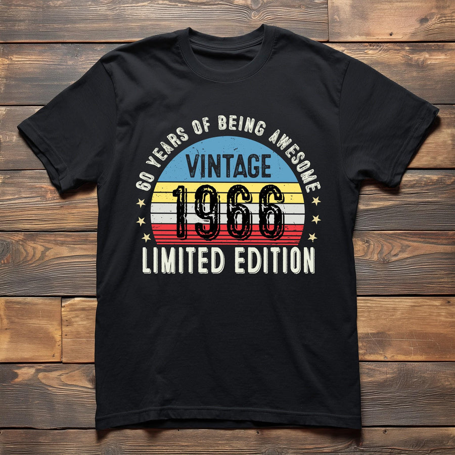 1966 60th Birthday T-Shirt | Vintage Limited Edition Design