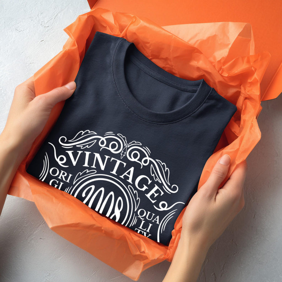 2008 Vintage - Original Quality, Limited Edition, Aged to Perfection T-Shirt, Funny 18th Birthday Gift, 18th Gifts for M