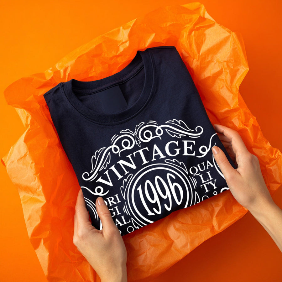 Vintage 1996 30th Birthday T-Shirt – Aged to Perfection Gift