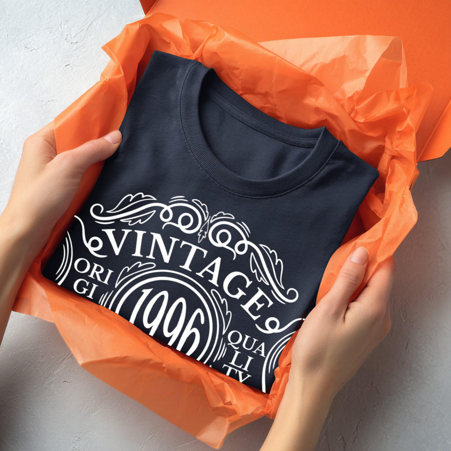 Vintage 1996 30th Birthday T-Shirt – Aged to Perfection Gift