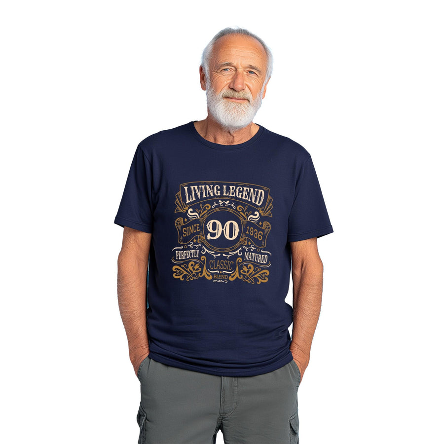 90th Birthday Shirt 1936, Living Legend Since 1936, Vintage Gift, Classic Unisex Tee