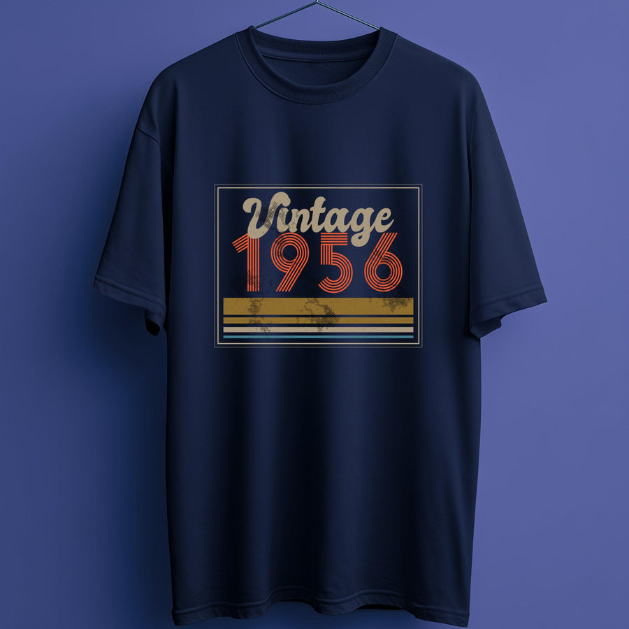 Vintage 1956 Shirt, 70th Birthday Gift, Born in 1956 T-Shirt, Retro Vintage Tee, Classic Year Shirt, Unisex