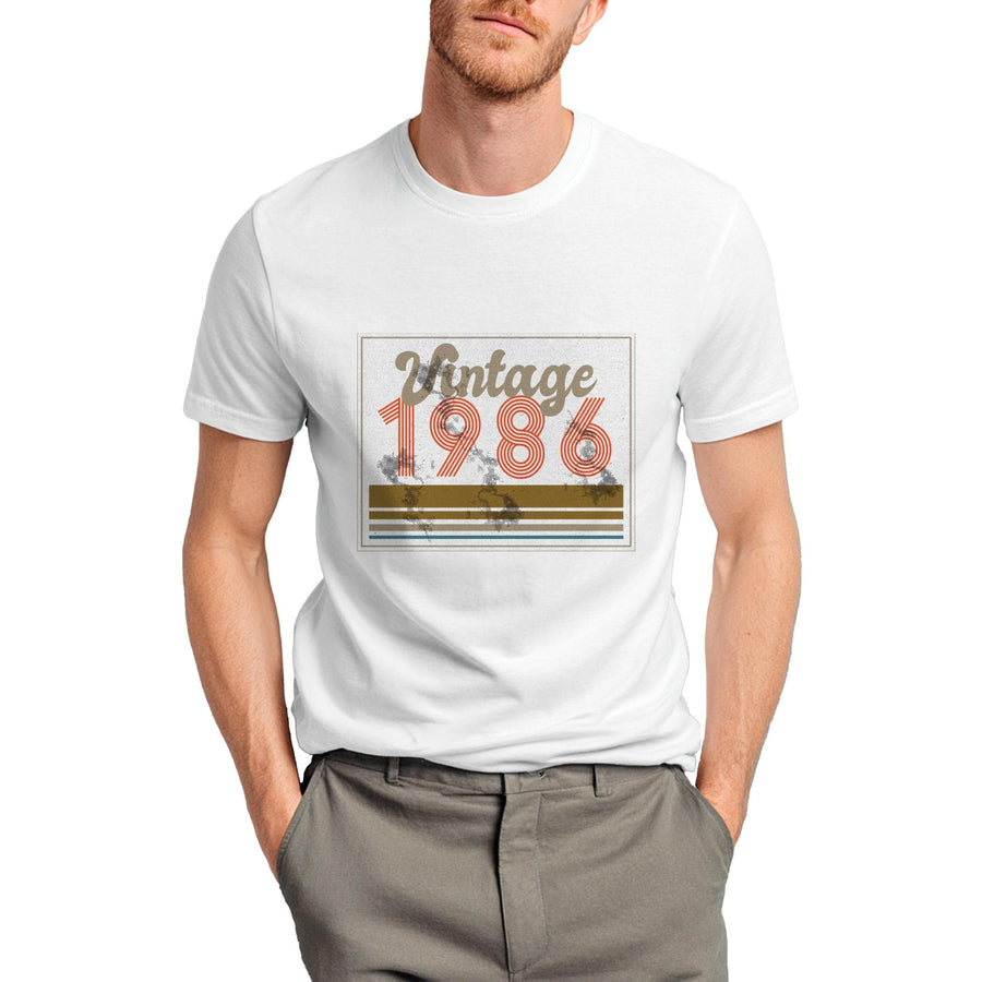 Vintage 1986 T Shirt, 40th Birthday Gift, Born 1986 Tee, Retro Birthday Shirt, Unisex Gift for 40 Year Old