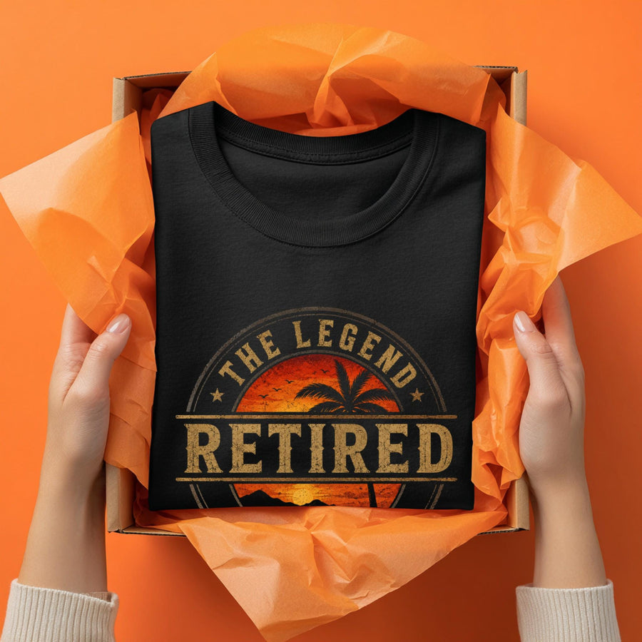 The Legend Has Retired 2026 Shirt, Unisex Retirement Gift, Coworker Colleague Retirement Tee, Officially Retired Shirt