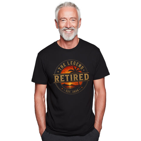 The Legend Has Retired 2026 Shirt, Unisex Retirement Gift, Coworker Colleague Retirement Tee, Officially Retired Shirt