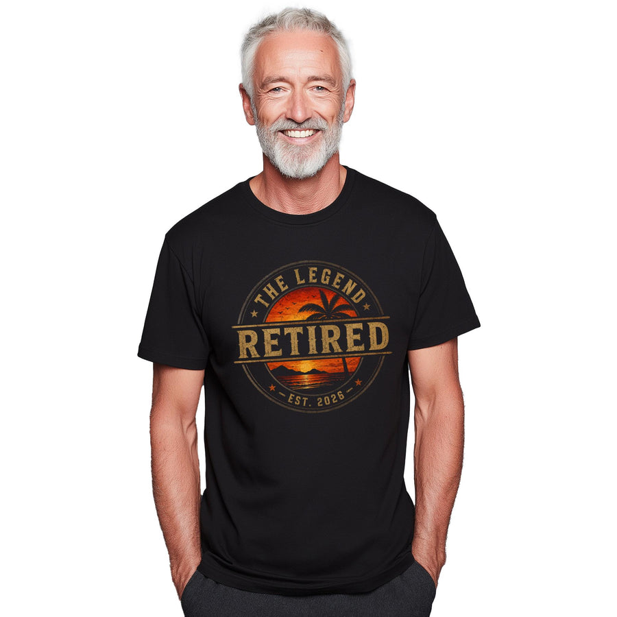The Legend Has Retired 2026 Shirt, Unisex Retirement Gift, Coworker Colleague Retirement Tee, Officially Retired Shirt