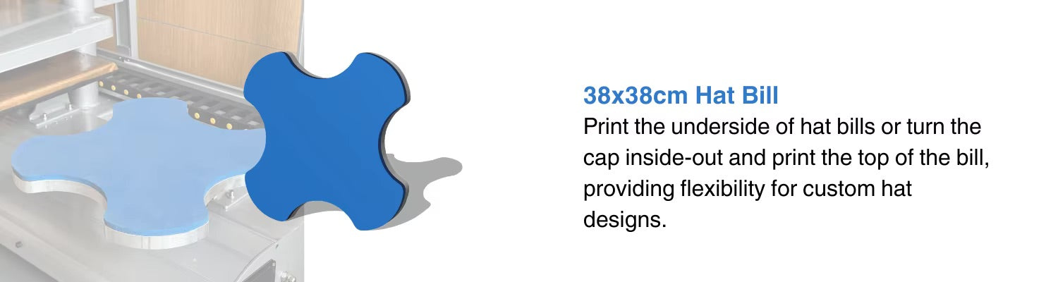 Optional Quick-Changeable Heat Press Platens | Lower Plates for T-Shirts, Sleeves, Shoes & More | DTF.UK Approved