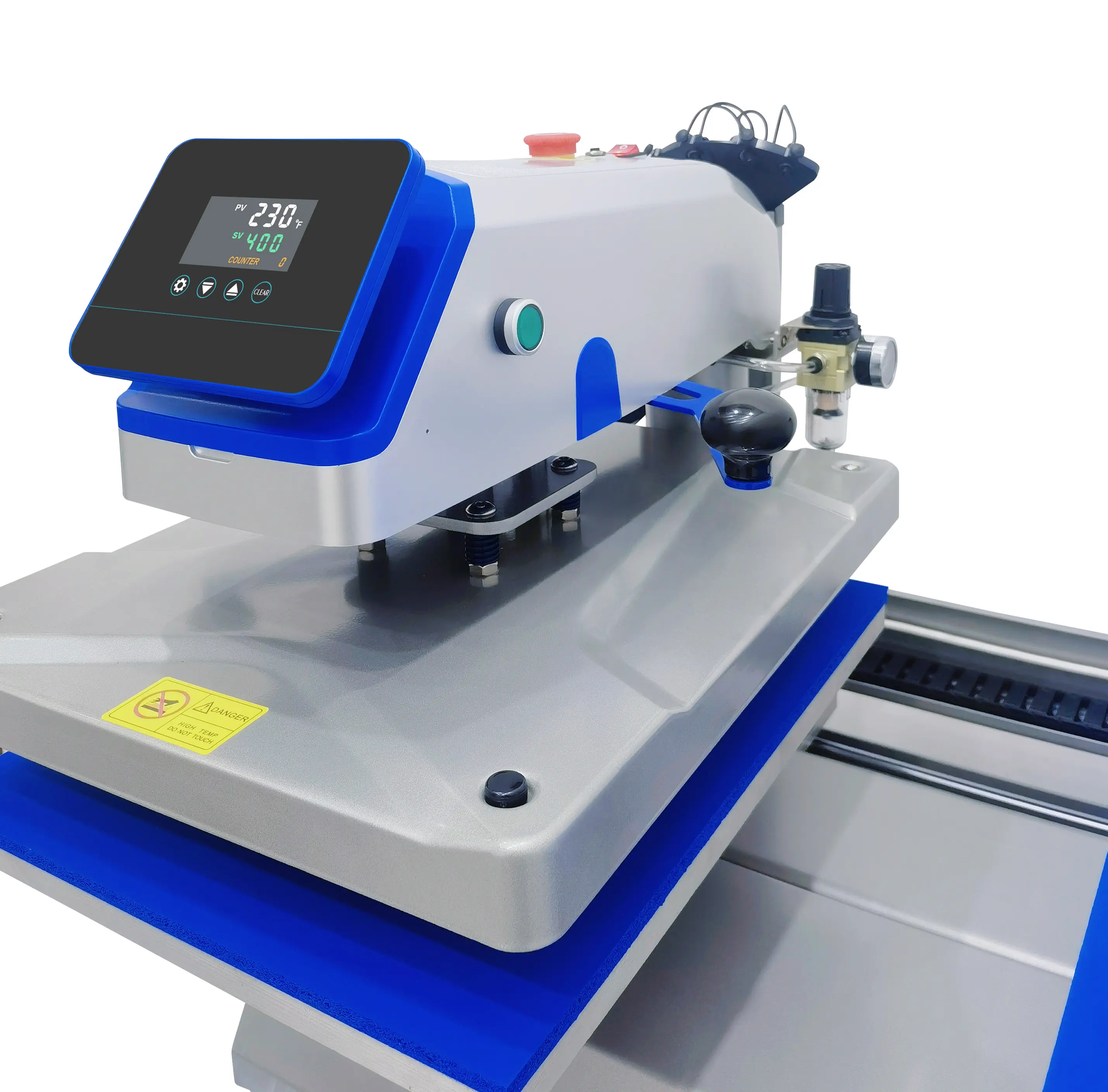 Heat Press 40x50cm Pneumatic Double Station | Automatic DTF & Sublimation Machine | DTF.UK Approved