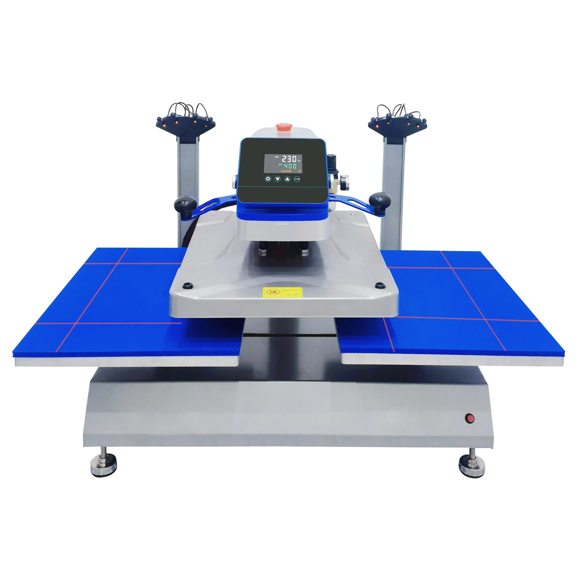 Heat Press 40x50cm Pneumatic Double Station | Automatic DTF & Sublimation Machine | DTF.UK Approved