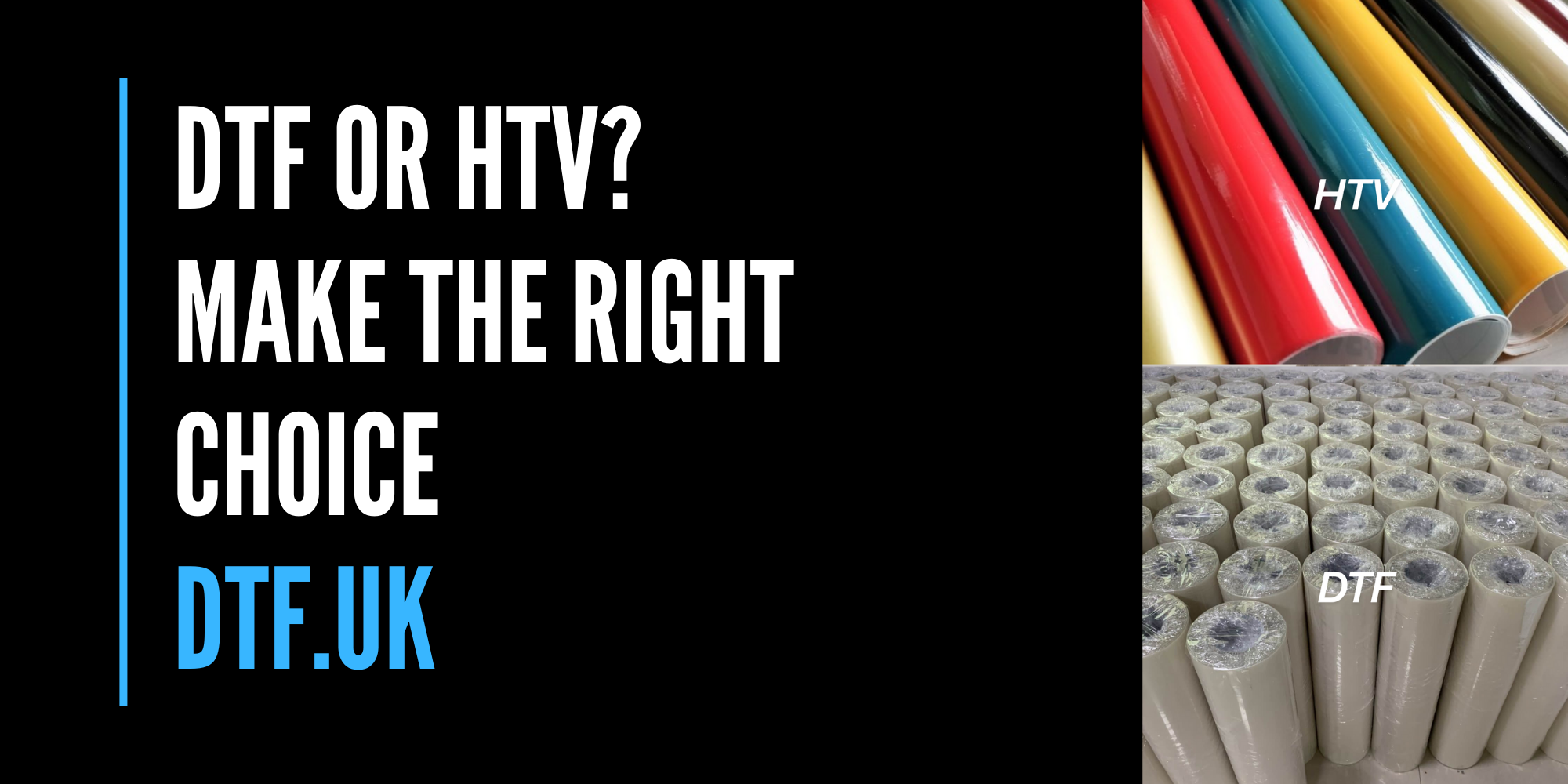 DTF vs HTV: Which Printing Method Is Right for You?