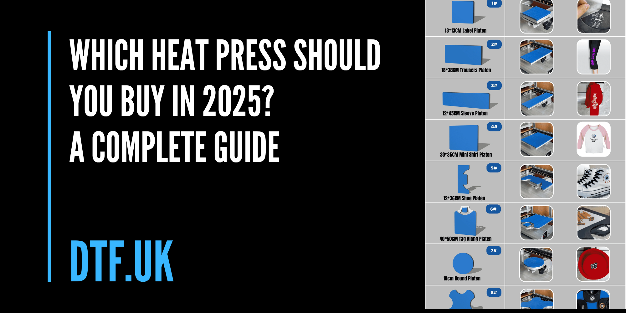 Which Heat Press Should You Buy in 2025? A Complete Guide Using DTF.UK Approved Machines