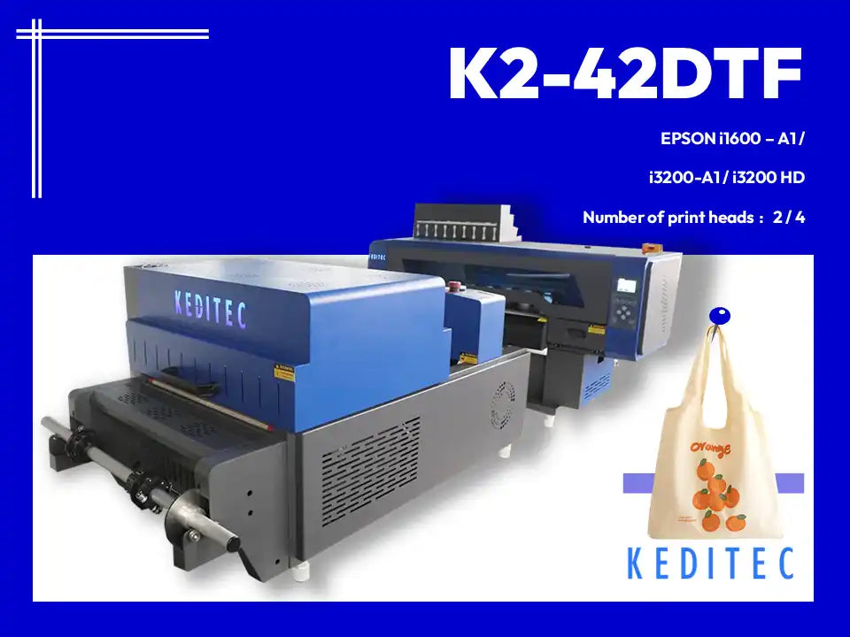 42cm DTF Printer 5 Colours | KEDITEC by DTF.UK