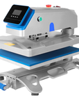 Heat Press 40x50 Electric Automatic Swing-Away | Single Platen with Smooth Drawer – No Air Compressor Needed – DTF.UK Approved