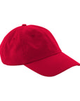 Low-profile 6-panel dad cap
