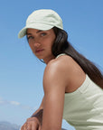 Low-profile 6-panel dad cap