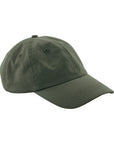 Low-profile 6-panel dad cap