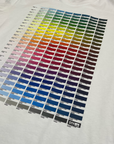 T-Shirt with Printed and Pressed Colour Palette