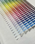T-Shirt with Printed and Pressed Colour Palette