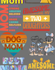 Best Seller Mothers's Day T-shirt Designs Premade DTF Gangsheet - DTF Bundle 2