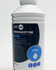 Premium DTF Cyan Ink – 1L Bottle for Vivid Colour Accuracy