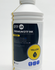 Premium DTF Yellow Ink – 1L Bottle for Bright, True Tones