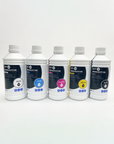 DTF Inks – White + CMYK Full Colour Set (5 x 1L Bottles)