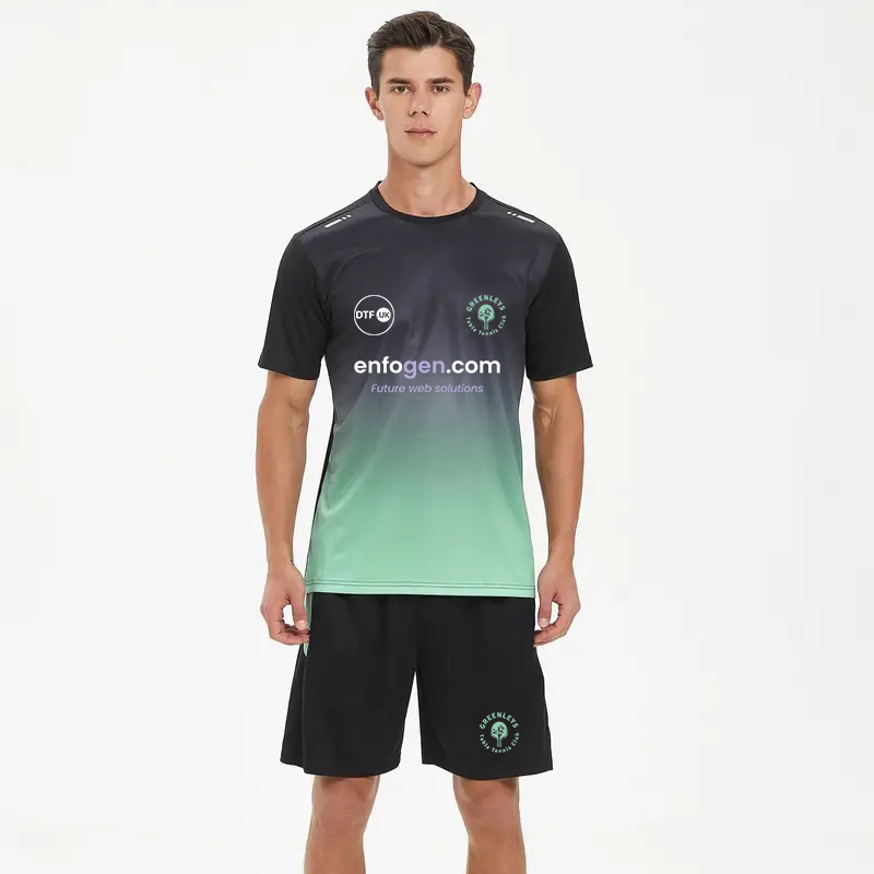 Greenleys Table Tennis Club Activewear T-Shirt and Shorts