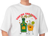 Matching Couple T-Shirts – Funny Gin and Tonic Valentines Gift