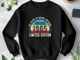 Vintage 1965 60th Birthday Sweatshirt | Cozy Gift for Dad