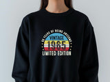 Vintage 1965 60th Birthday Sweatshirt | Cozy Gift for Dad