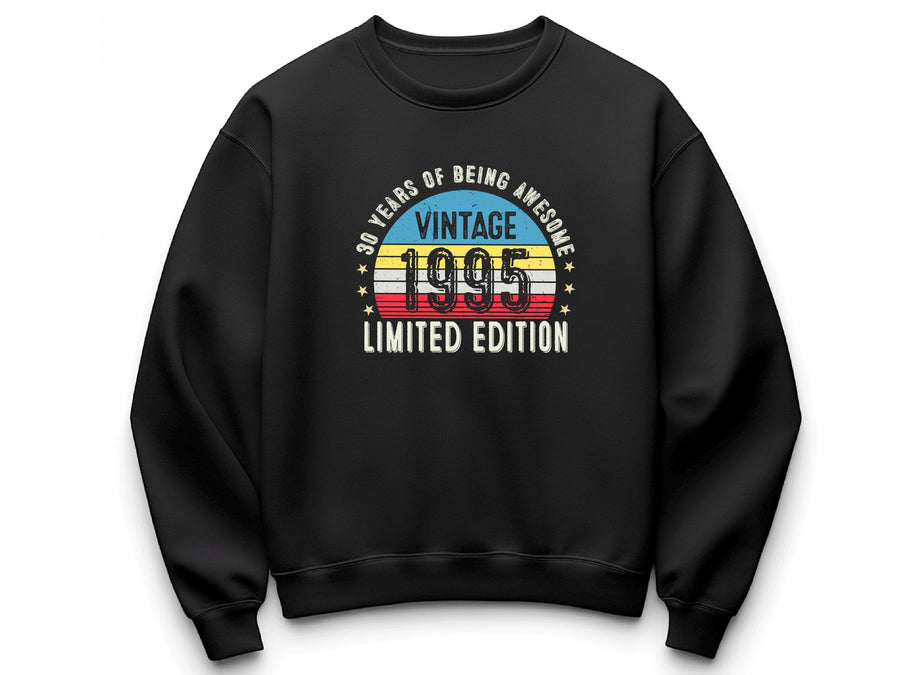 30th Birthday Sweatshirt | Vintage 1995 Limited Edition Gift