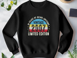 2007 18th Birthday Sweatshirt | Vintage Limited Edition Gift