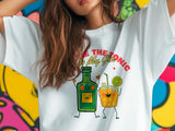 Matching Couple T-Shirts – Funny Gin and Tonic Valentines Gift