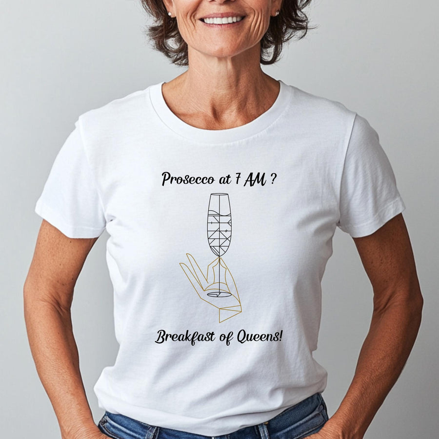 Prosecco Please T-Shirt – Champagne Problems Quote Tee