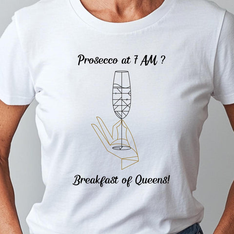Prosecco Please T-Shirt – Champagne Problems Quote Tee