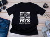 Vintage 1970 T-Shirt | 55th Birthday Gift for Men