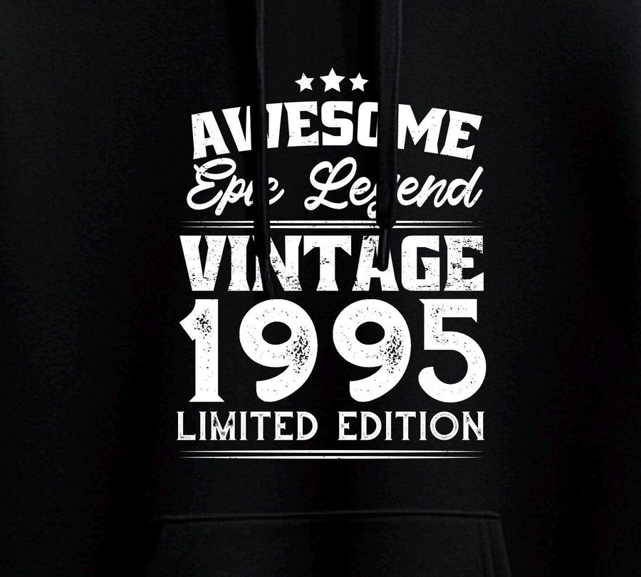 Vintage 1995 Hoodie | 30th Birthday Gift for Men