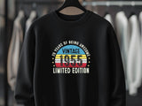 70th Birthday Sweatshirt for Men | Vintage 1955, Cozy Gift