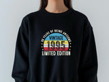 30th Birthday Sweatshirt | Vintage 1995 Limited Edition Gift