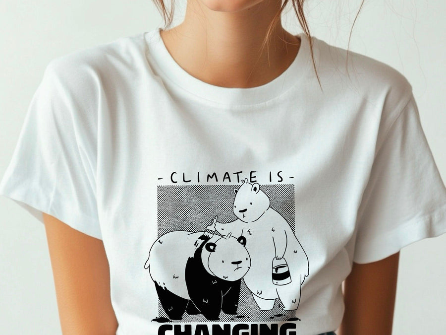 Kawaii Panda T-Shirt – Japanese Streetwear, Panda Lover Gift