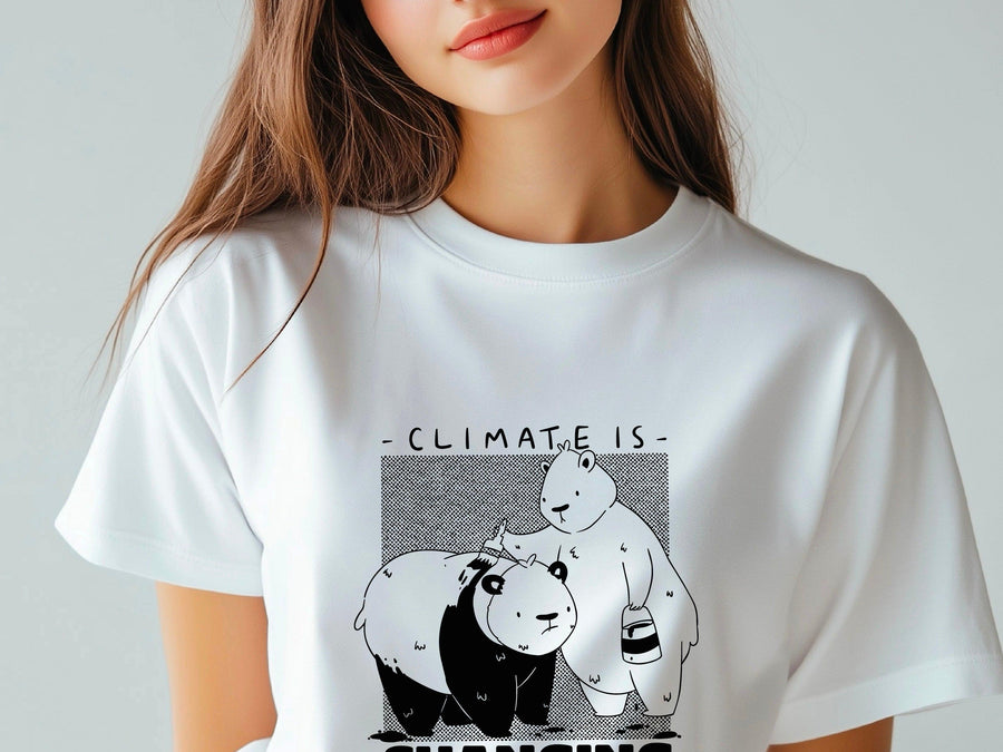 Kawaii Panda T-Shirt – Japanese Streetwear, Panda Lover Gift