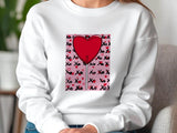 Lollipop Sweatshirt - Colorful Candy Heart, Cute Gift
