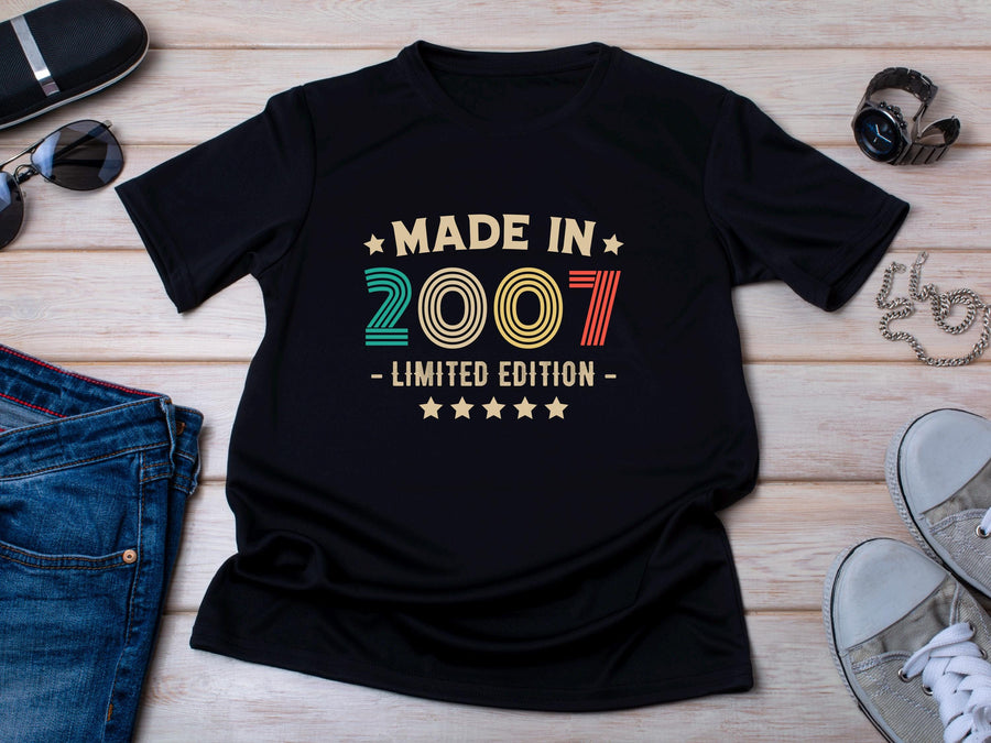 2007 18th Birthday T-Shirt | Funny Gift for Him