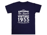Vintage 1955 Legend T-Shirt | 70th Birthday Gift for Dad
