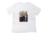 American Gothic Graphic Tee – Retro Horror Art Shirt