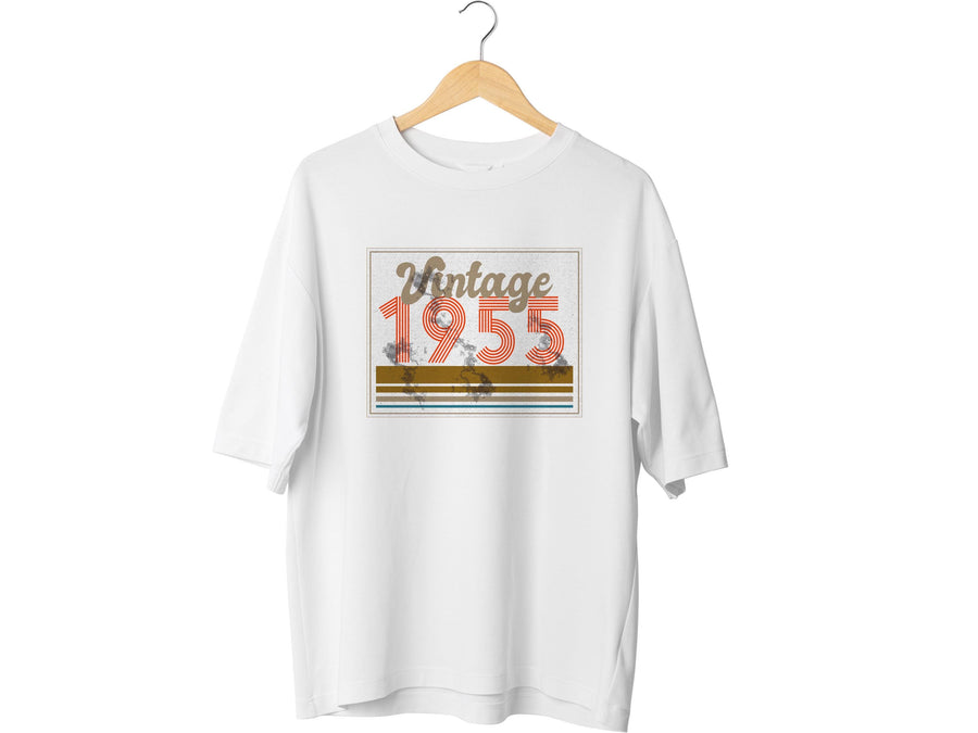 Vintage 1955 T-Shirt - Funny 70th Birthday Gift for Dad